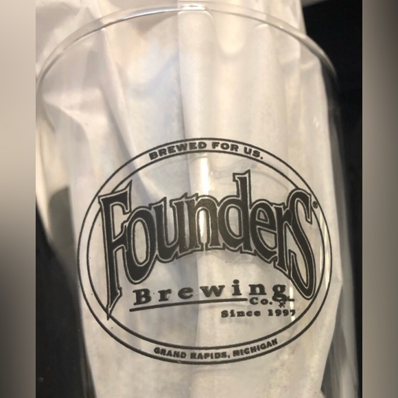 Grand Rapids- Founders Brewing Pint Glass- Mosaic Promise - Picture 2 of 6